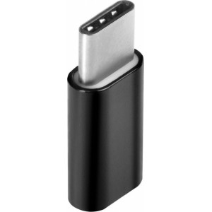 OEM Adapter Micro USB (female) to Type C (male) black