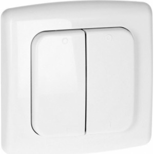 Orno Switch with 2 channels and radio transmitter, used for wireless control of flush-mounted switches and sockets (OR-SH-1751)