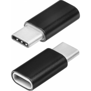 OEM Adapter Micro USB (female) to Type C (male) black