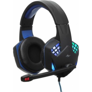 ART Headphones gaming with microphone ART G11 with light