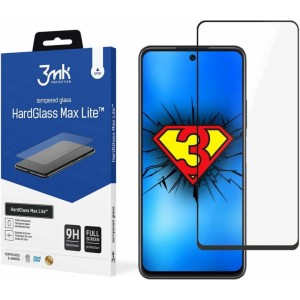 3MK HardGlass Max Lite Full Screen Tempered Glass for P Smart 2021 Black