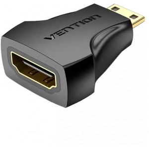 Vention Mini HDMI Male to HDMI Female Vention AISB0 4K 30Hz Adapter (Black)