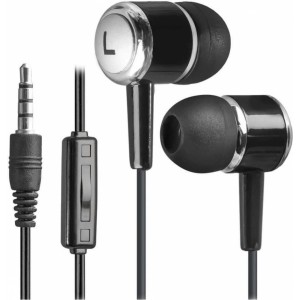 Defender In-ear wired headphones with microphone Defender PULSE 427 mini Jack 3.5mm black