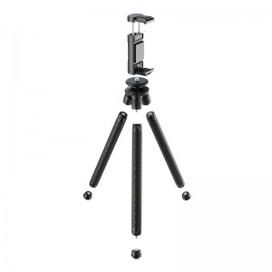 Apexel Tripod/flexible phone holder APEXEL APL-JJ07 (black)