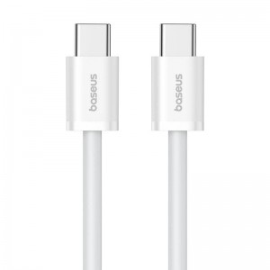 Baseus Kabel szybkiego ładowania USB-C do USB-C Baseus Superior 2 100W 2m (biały)