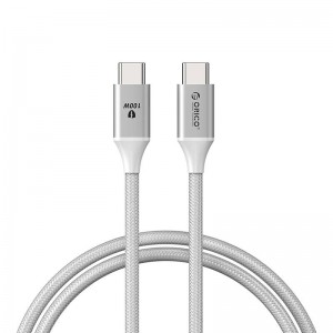 Orico 100W USB-C to USB-C charging cable (white)