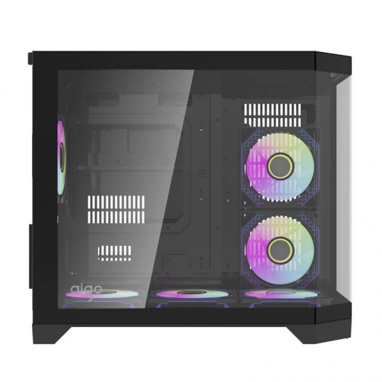 Darkflash Darflash FT418 computer case + 6 aRGB fans (black)