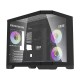 Darkflash Darflash FT418 computer case + 6 aRGB fans (black)