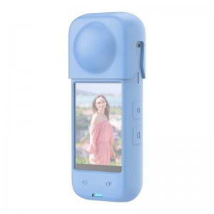 Puluz Silicone protective case PULUZ for Insta360 X4 (blue)