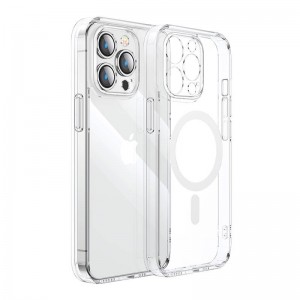 Joyroom JR-14D7 transparent magnetic case for iPhone 14 Plus, 10 + 4 pcs FOR FREE