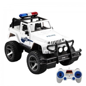 Double Eagle Remote-controlled car 1:12 Double Eagle (white) Jeep (Police) E550-003