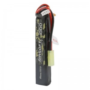 Gens Ace 25C 1000mAh 3S1P 11.1V Airsoft Gun Lipo Battery with mini Tamiya Plug