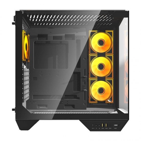 Darkflash Computer Case DY470 4 fans (black)