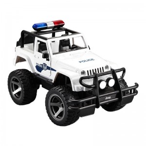 Double Eagle Remote-controlled car 1:12 Double Eagle (white) Jeep (Police) E550-003