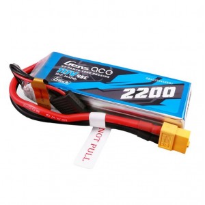 Gens Ace G-Tech 2200mAh 11.1V 45C 3S1P Battery with XT60 Plug