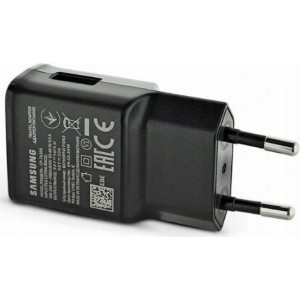 Samsung EP-TA200EBE Adaptīvs 15W Plug USB 3.1 Quick Charge Ātrs lādētājs Melns (OEM)