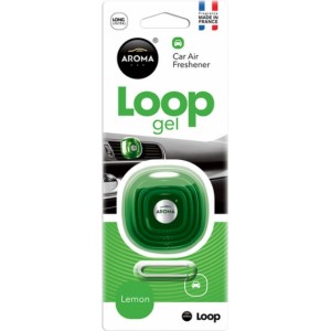 Mtm Industries Car air freshener AROMA CAR LOOP - Lemon