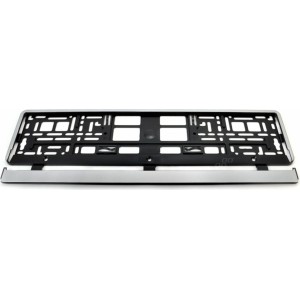 Utal License Plate Frame - silver