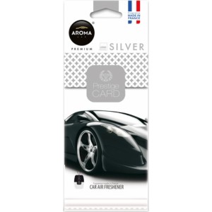 Mtm Industries Auto gaisa atsvaidzinātājs AROMA PRESTIGE CARD SILVER