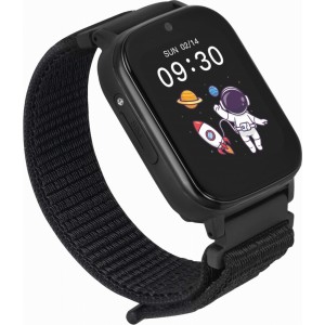 Garett Smartwatch Kids Tech 4G Black velcro Viedpulkstenis