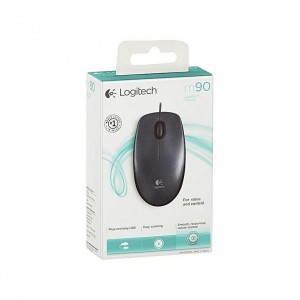 Logitech M90 Standarta Datora Pele 1000 DPI / USB Melna