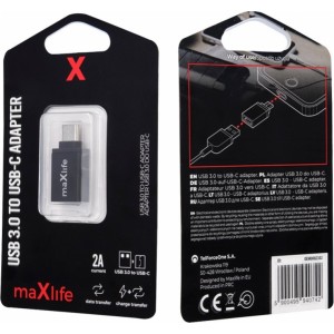 Maxlife USB 3.0 to USB-C Adapteris