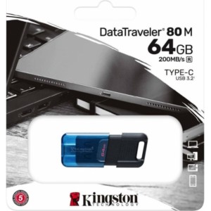 Kingston 64GB DataTraveler 80M UBS 3.2 USB-C Флешка