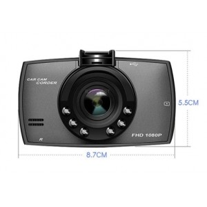 Roger VR Auto videoreģistrātors Full HD / microSD / LCD 2.7'' + Turētājs