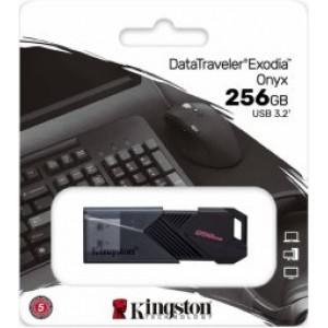 Kingston DataTraveler Exodia Onyx Zibatmiņa 256GB