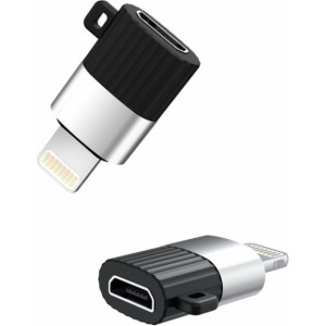 XO NB149-B Adapteris MicroUSB / Lightning