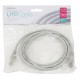 Omega LAN Vads / 5e cat / RJ45 / 2m / Pelēks