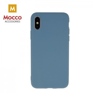 Mocco Ultra Slim Soft Matte 0.3 mm Матовый Силиконовый чехол для Apple iPhone 11 Pro Светло Синий