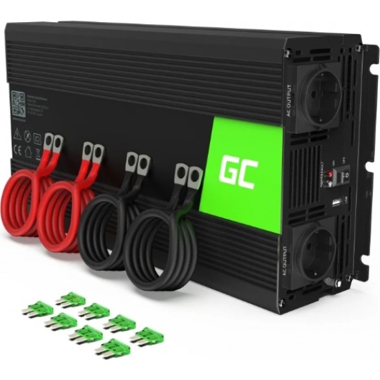 Greencell Green Cell INV12 Auto pārveidotājs 3000W