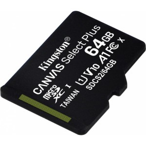 Kingston Canvas Select Plus Карта Памяти microSDXC / 64GB / 100 MB/s