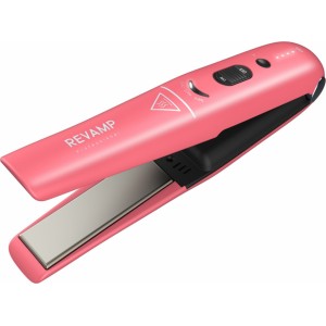 Revamp ST-1700PK-EB Progloss Liberate Cordless Ceramic Compact Hair Straightener Pink