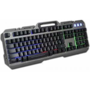 Rebeltec wired set: LED keyboard + mouse for INTERCEPTOR players