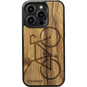 Bewood Bike Limba Case for iPhone 14 Pro - Light Brown