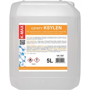 Gsg24 Xylene solvent organic thinner for paints and varnishes K-MAX 5L