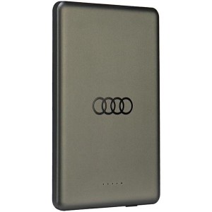 Audi Powerbank Audi Big Logo MagSafe inductive 15W 5000mAh - gray