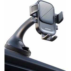 Joyroom JR-OK6 clamp phone holder for glass - black