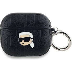 Karl Lagerfeld Monogram Karl Head case for AirPods 3 - black