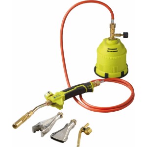 Meva Gas burner, soldering iron, gas cartridge heat gun HANDY - set