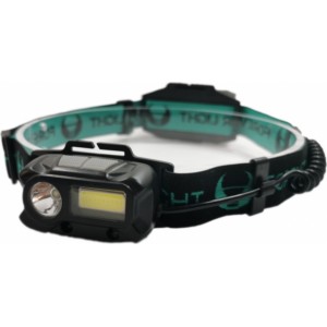 Telforceone LED Headlamp Sporty XP-E 3W + COB 3W 160lm 1200mAh Forever Light