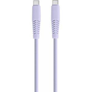 None Setty cable USB-C - USB-C 1,5 m 2,1A KSC-C-1.529 lilac