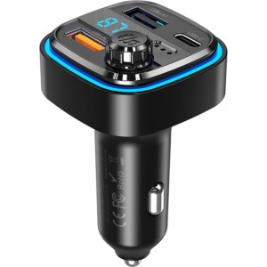 None XO transmitter FM BCC08 Bluetooth MP3 car charger 3,1A black