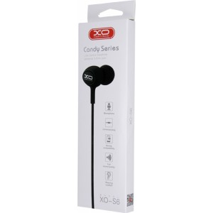 None XO wired earphones S6 jack 3,5mm black