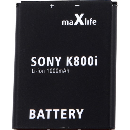 Maxlife battery for Sony Ericsson K530i / K550i / K800i / BST-33 1000mAh