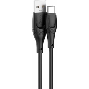 XO cable NB238 USB - USB-C 1,0 m 2,4A black