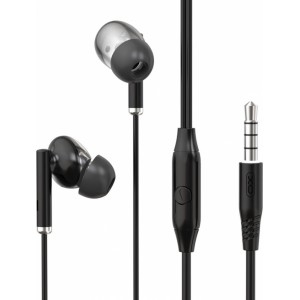 None XO wired earphones EP67 jack 3,5 mm black