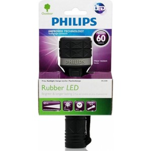 Flashlight PHILIPS LED RUBBER 2xAA Phil-SFL5200/10